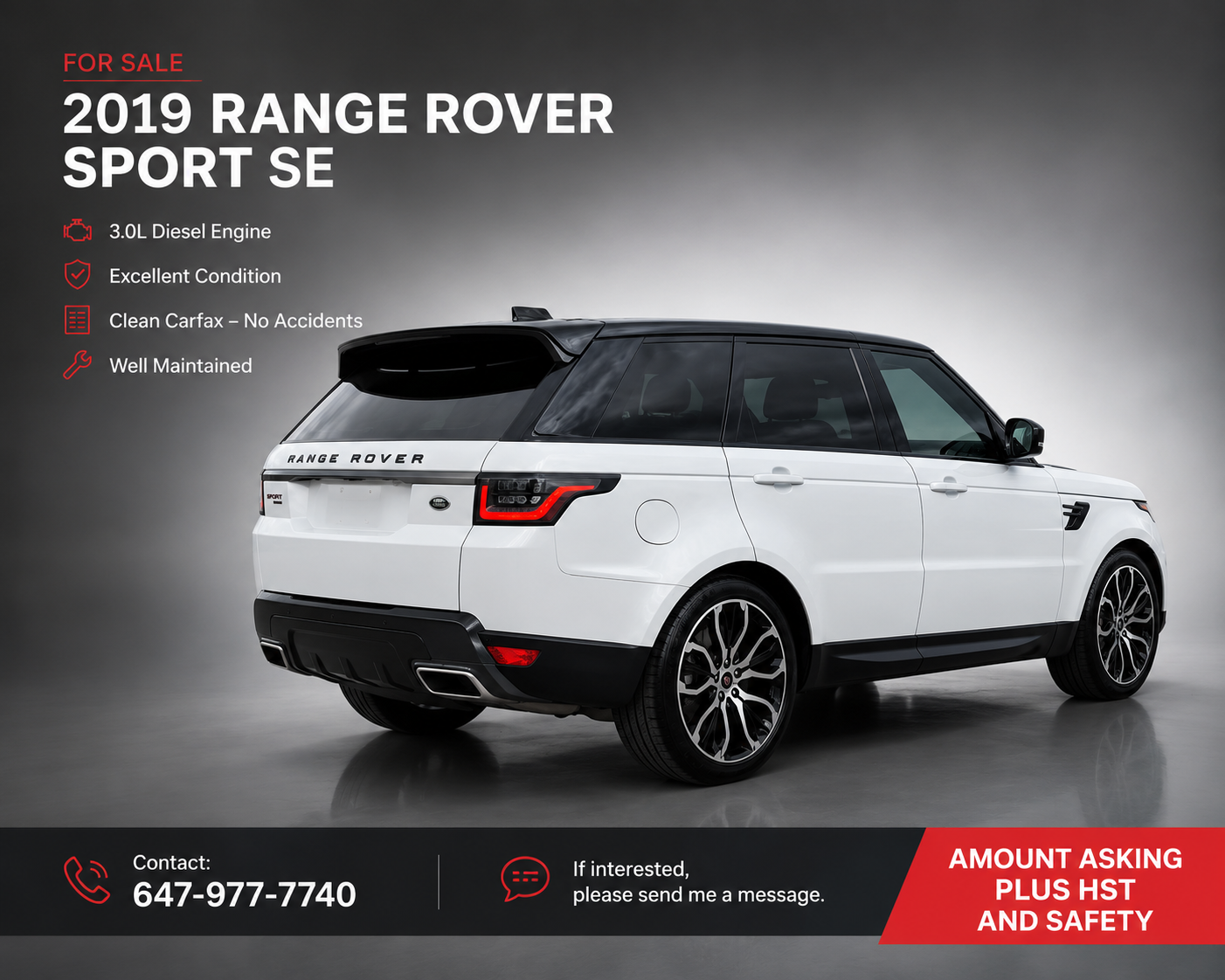 Land Rover Range Rover Sport SE 2019 SUV
